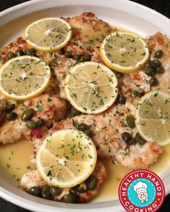 easy chicken piccata healthy hands cooking