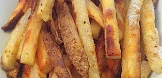 hand-cut French fries